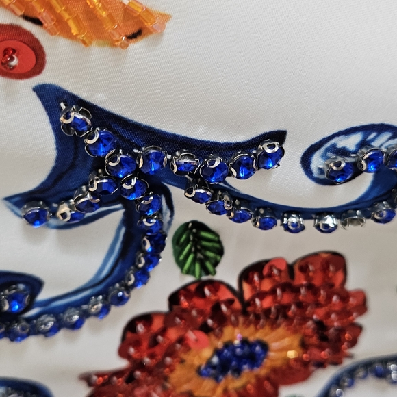 Colorful Patterned Fabric - Picture 3 of 5